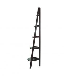 5 Shelf Corner Ladder Bookcase Casual, Casual Home 5 Shelf Ladder Bookcase