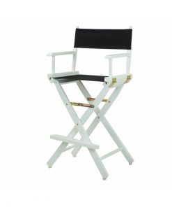 Directors Chair frame - White, Bar Height (30")