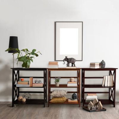 Montego Style 3-Shelf Bookcase life style