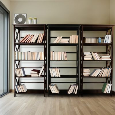 Montego Style 5-Shelf Bookcase life style