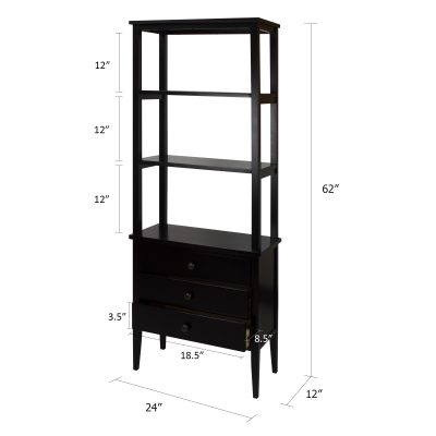 Edison Bookcase Dimensions