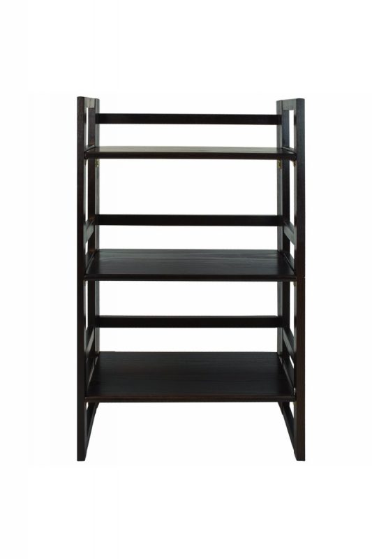 3Shelf Folding Student Bookcase (20.75″ Wide) Casual Home