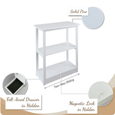 Secret Compartment Furniture - Adams Bookcase