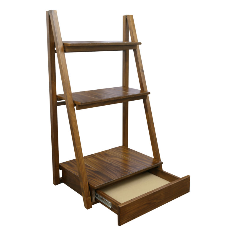 Hamilton Bookcase with Concealed Drawer Casual Home