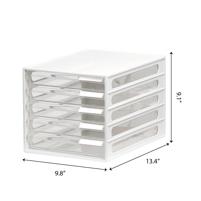 Livinbox L&S Office Stackable Desktop Storage Organizer, BPA Free ...