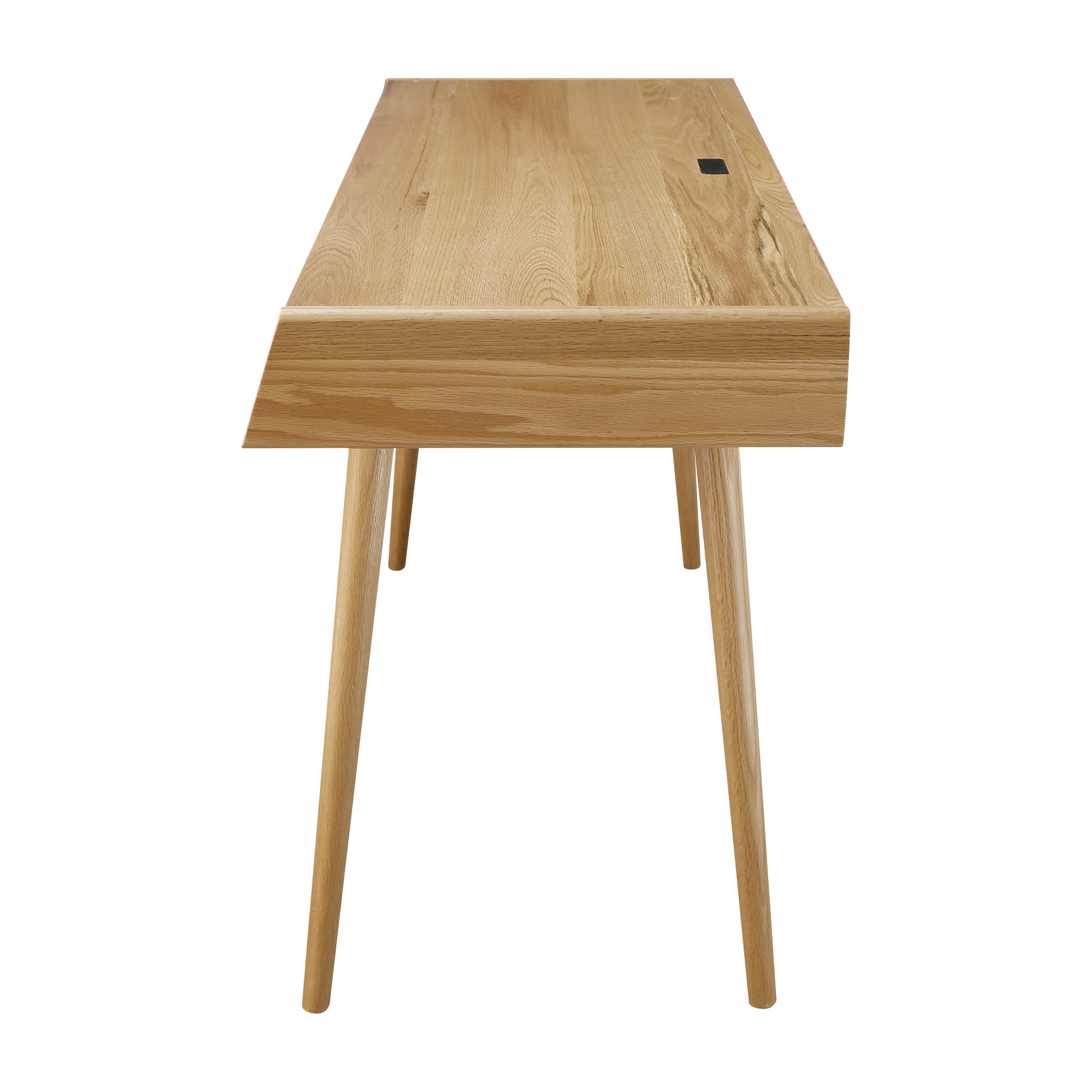 Freedom Desk With Usb Ports Solid American Oak Casual Home