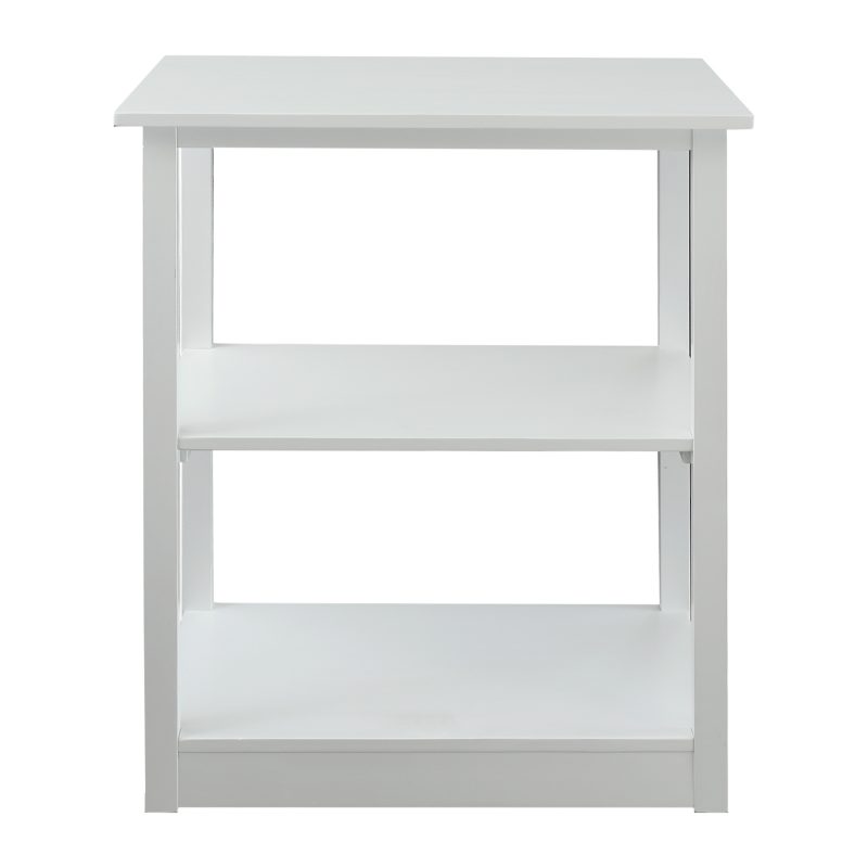 Adams 3-shelf Bookcase With Concealed Sliding Track, Concealment 