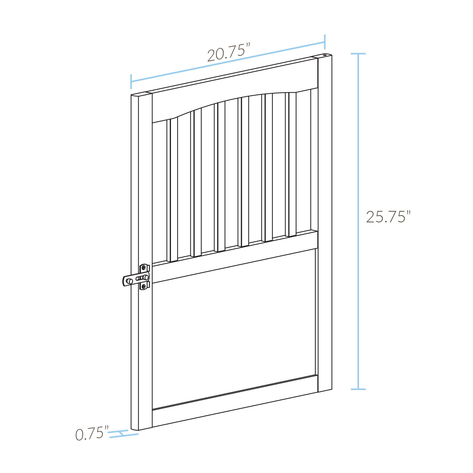 Replacement door for Pet Crate Casual Home